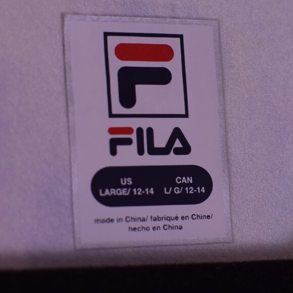 Fila Youth Girls Core Rainbow Tie Dye Athletic Wear Tennis Dress - Size L 12/14 - Picture 8 of 9